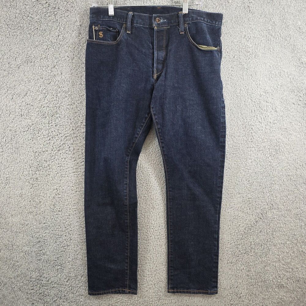 Todd Snyder Slim Men’s Jeans in Dark Indigo